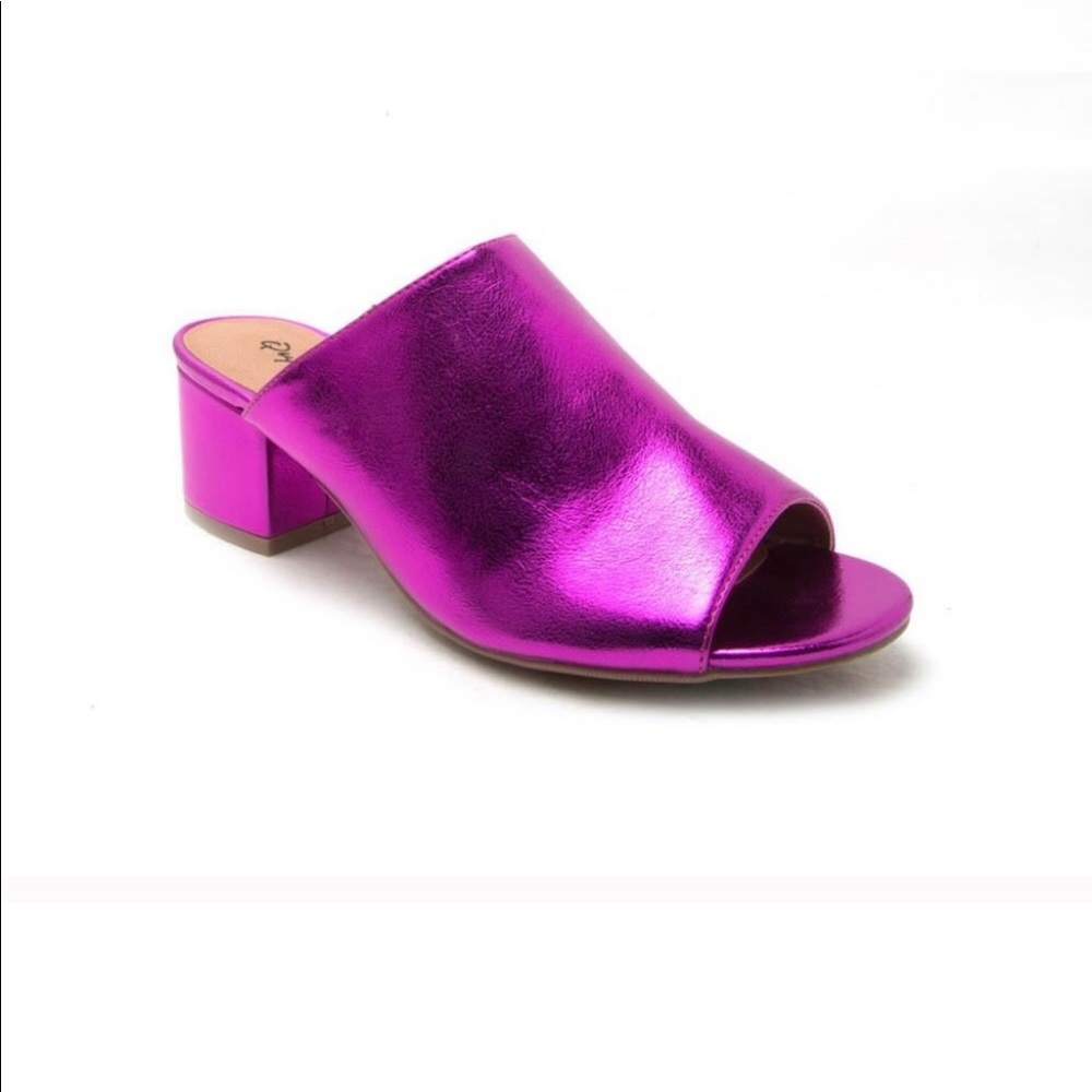 Quipd  metallic mules
